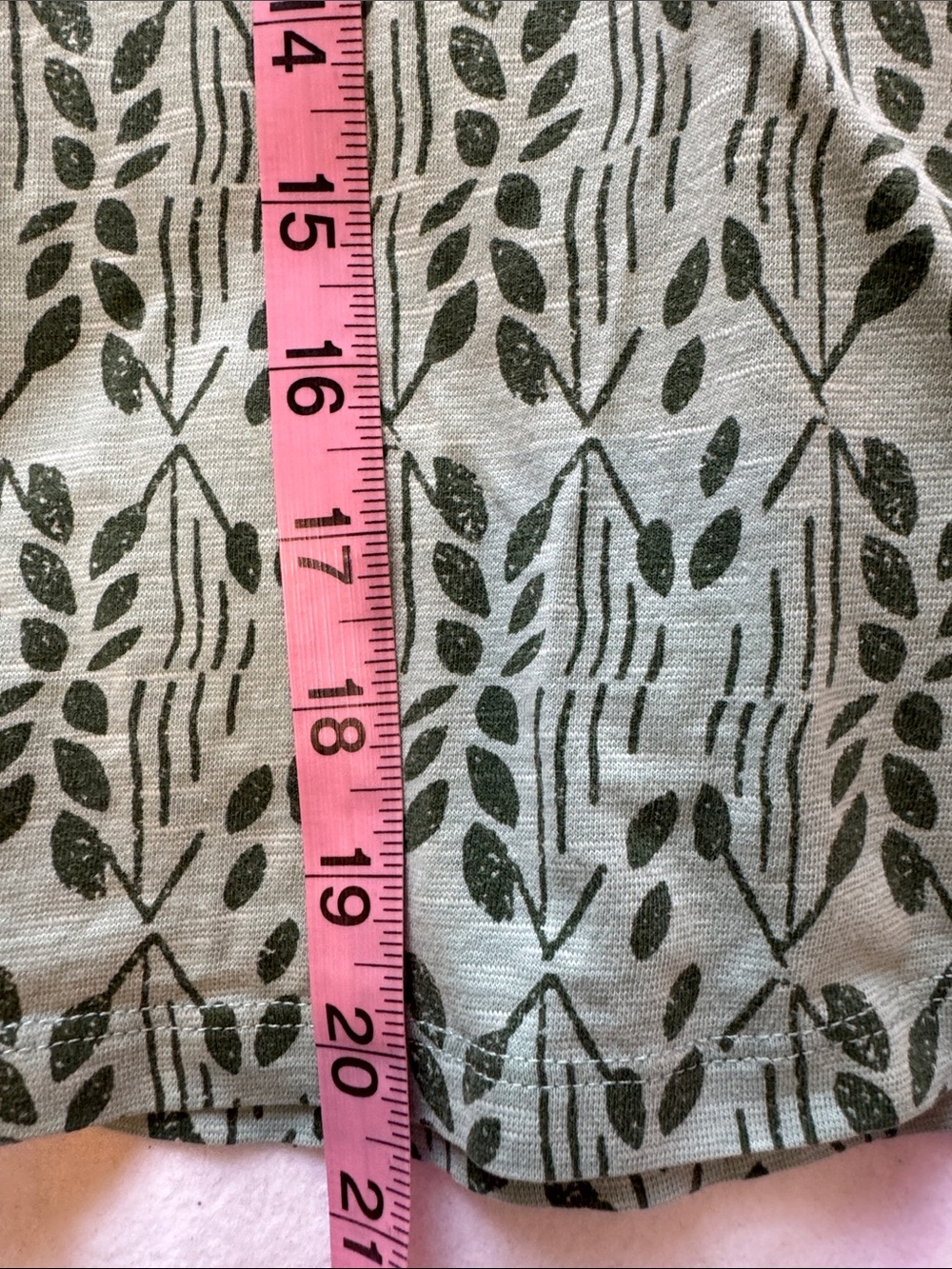 Toad&Co Tencel Organic Cotton Printed A-Line Skirt Medium 30” Waist - Picture 6 of 6